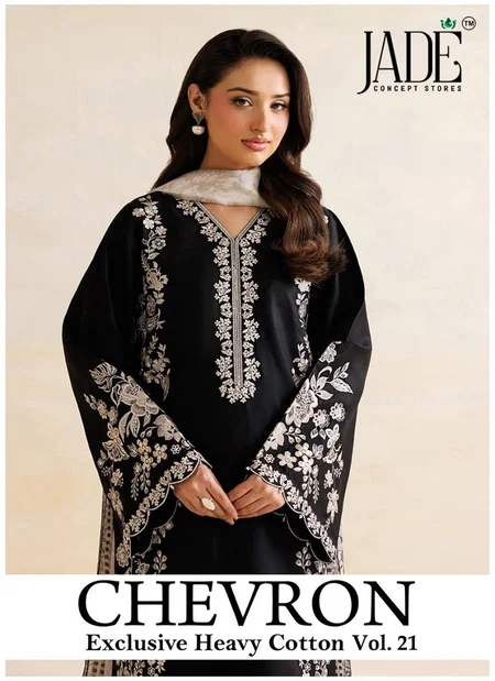 Chevron Vol 21 By Jade Cotton Printed Pakistani Dress Material